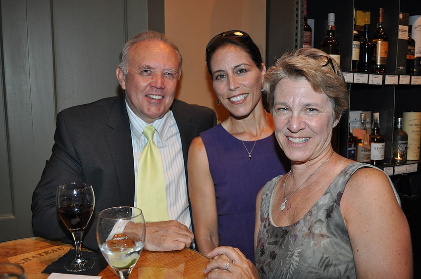 Steve Vernon, Rebecca DeSimone and Becky Moran