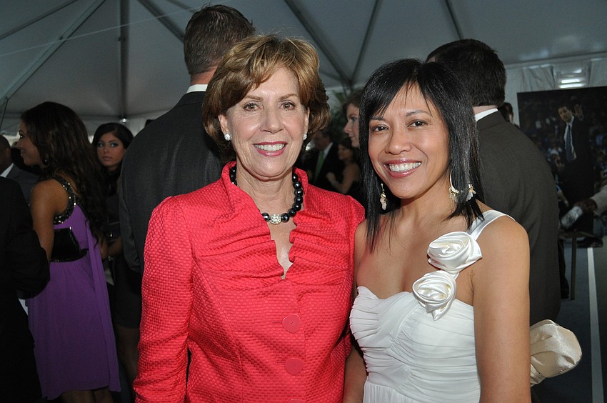 Lorraine Vitale and Marie Crump