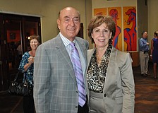 Honoree Dick Vitale and his wife, Lorraine