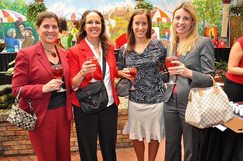 Marci Weibel, Samantha Richards, Kristina Calvin and Liz Sheridan