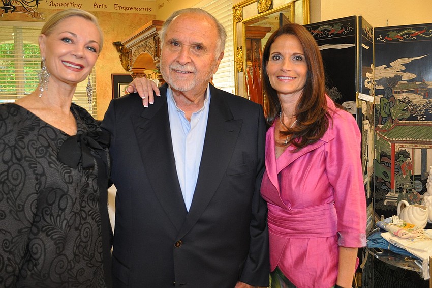 Designing Women Boutique founder Jean Weidner, Ronald Taub and Marcia Jean Taub