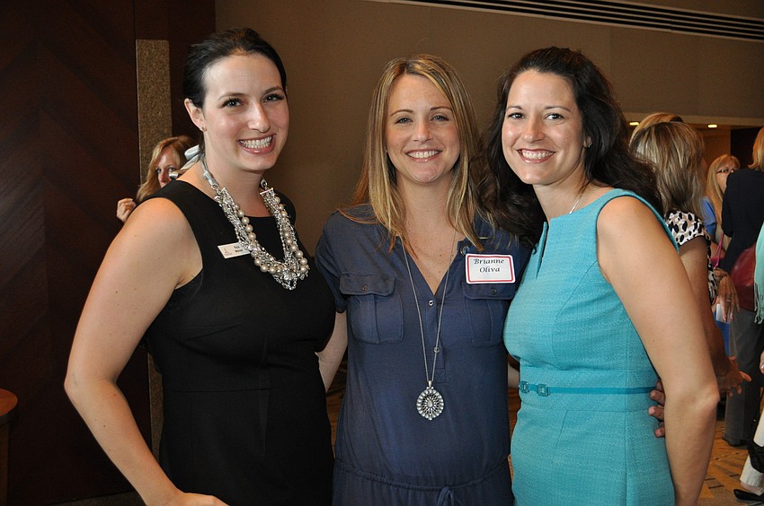 Kyla Weiner, Brianne Oliva and Tracy Eisnaugle