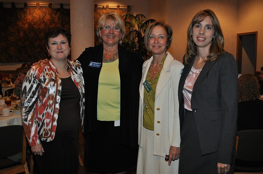 Barbara Whipple, Sandy Pepper, Donna Dudash and Laura Lowe
