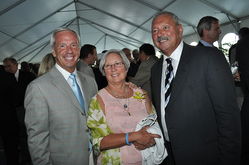 Honoree Roy and Wanda Williams with Nick Valvano