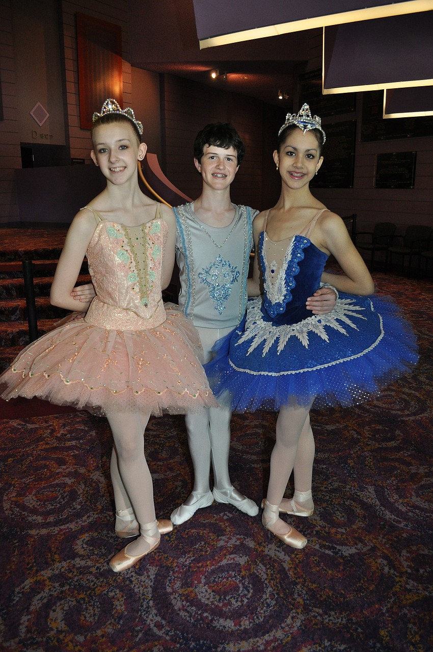 Addison Wright, Dallas Finley and Diana Dizon