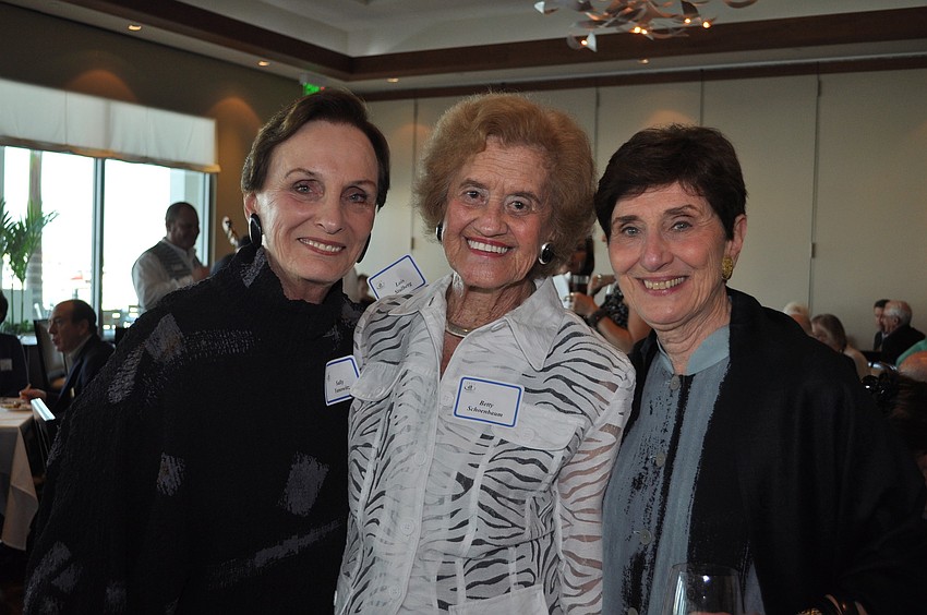 Sally Yanowitz, Betty Schoenbaum and Lois Stulberg