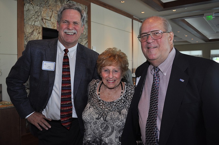 Alex Young, Helen Sherman and Jerry Koontz