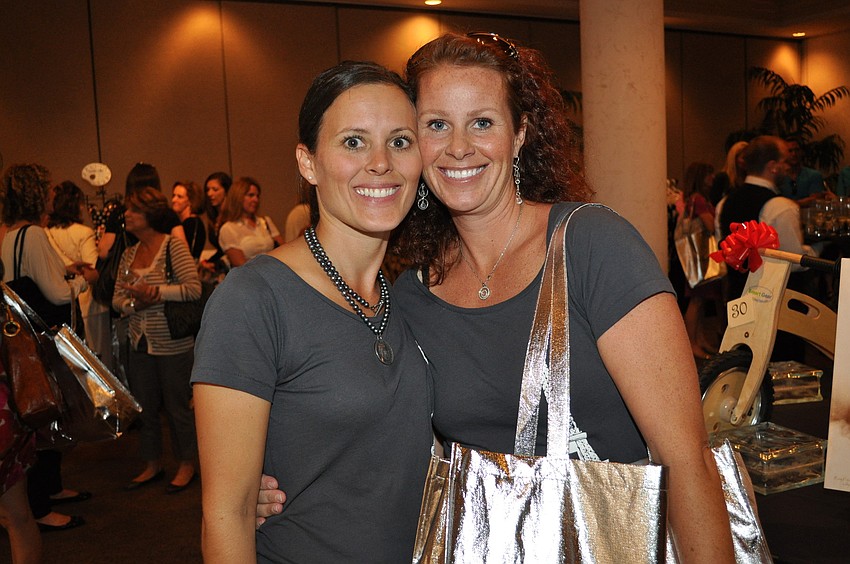 Co-Chairwoman Shana Zamikoff and Monica Barth