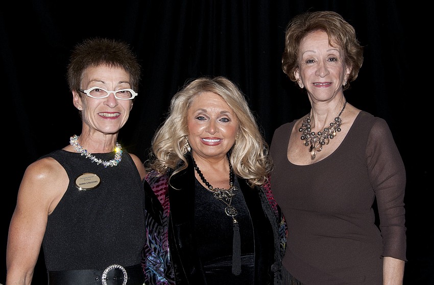 Sponsor Donna Dâ€™Agostino and Chair Ida Zito with Bert Minot