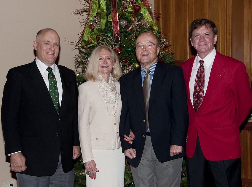 Chris Jones, Co-Hosts Susan Kretz and Daniel Long with Joseph Gallagher