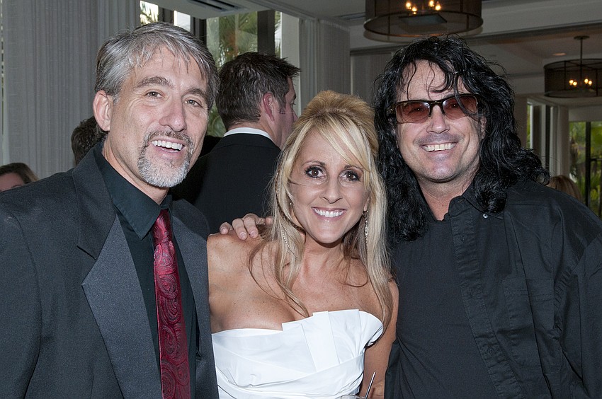 Neil Saffer, Kym Porter & Artist Michael Israel