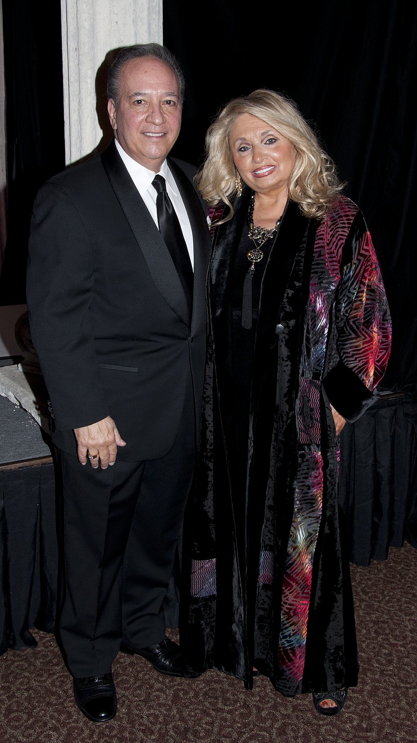 Ernie Zito with Chair Ida Zito