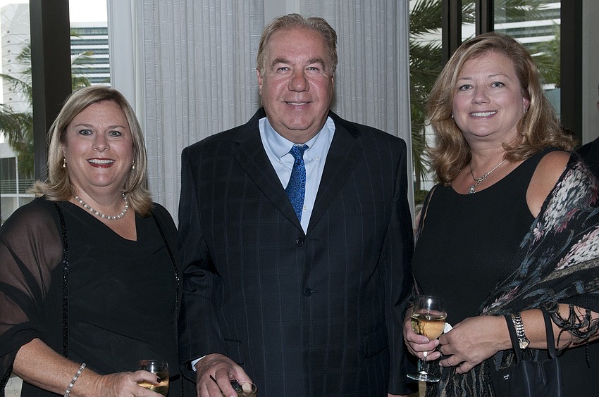 Jamie and Ray Aymerich with Susan Brennan