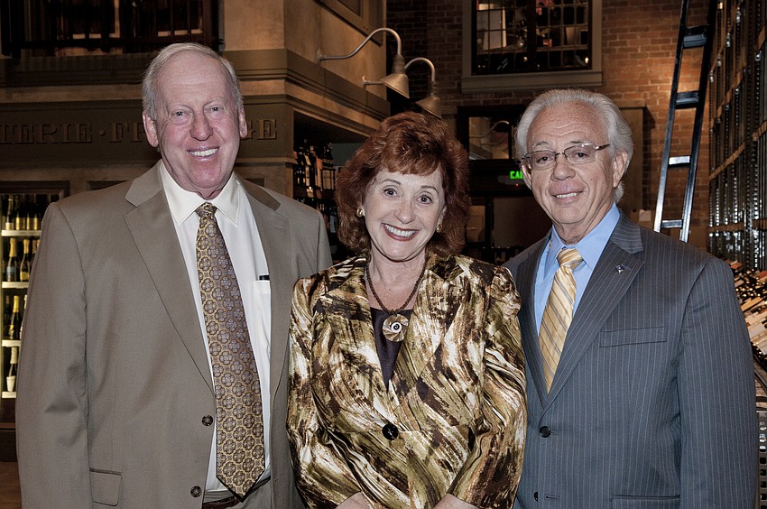 James Duffy, Estelle Crawford and Pines CEO John Overton