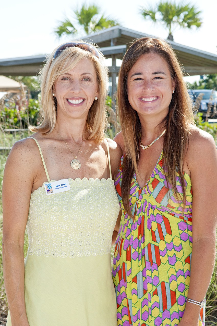 Leslie Jones and Stephanie Kempton