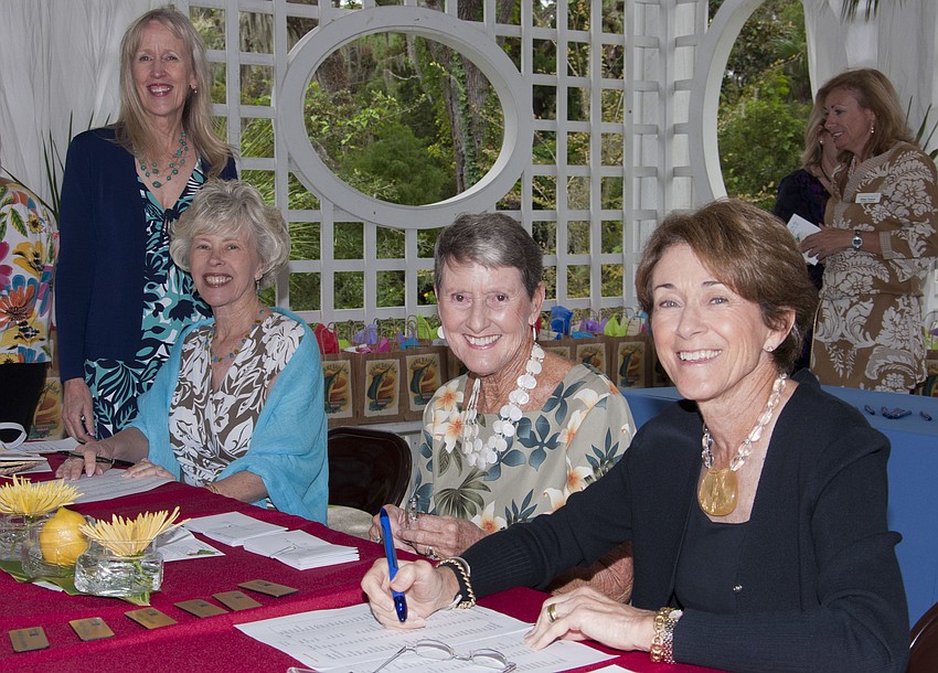 Linda Mansperger, Mary-Lou Moulton, Martha Rogers and Judy Rush