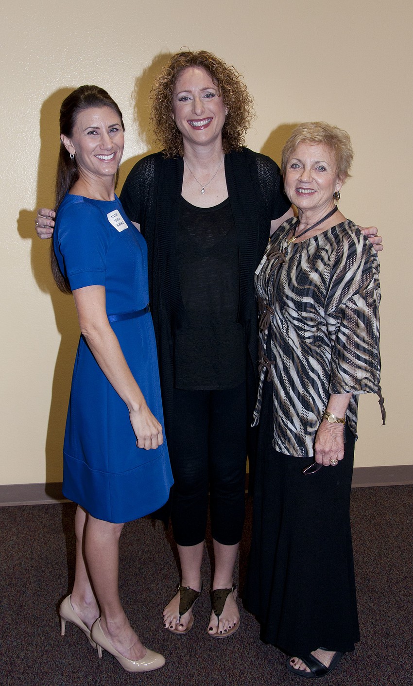 Allison Silver-Schwartz, Judy Gold and Fran Braverman