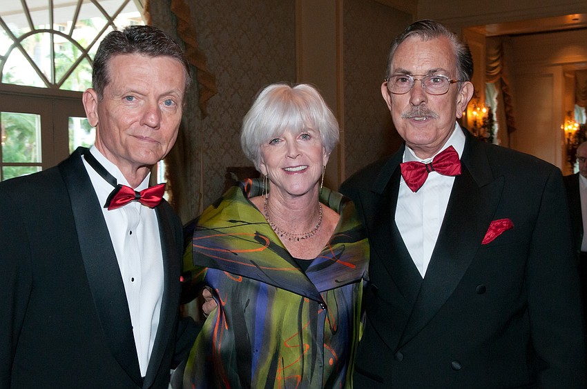 Alan Watkins, Clare Segall and George Allison