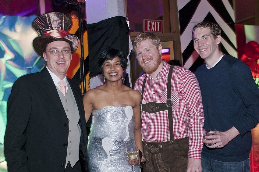 Kevin Sanderson, Dr. Suzie Prabhakaran, Jarred Wilson and Sean Duade