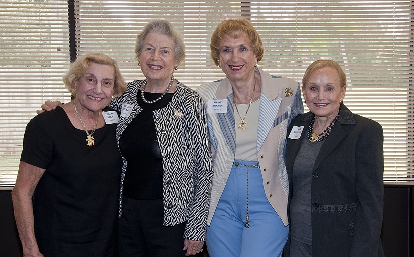 Lillian Brent, Esther Heller, Me-Me Kramer and Alice Berkowitz