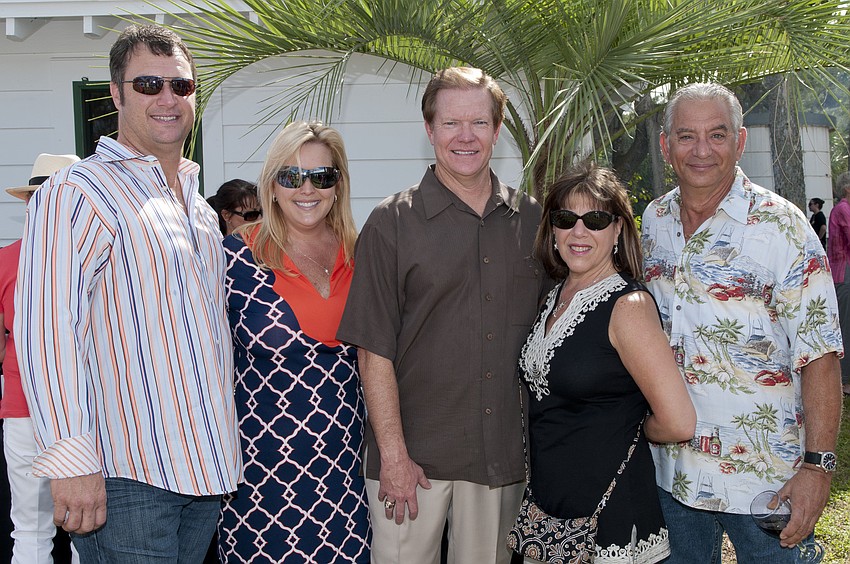 Richy and Leslie Edwards, David Dignam and Kathy and Blaise Castellano