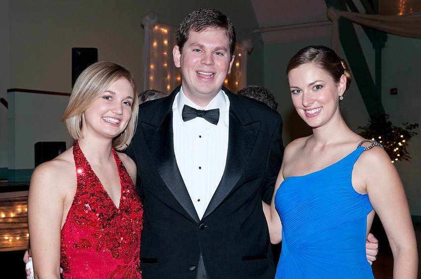 Taylor Hausburg, Patrick Cleveland and Erin Burg