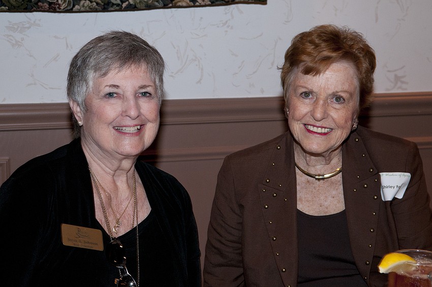 Joyce Johnson and Shirley Foss
