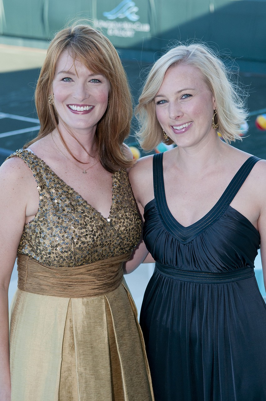 Observer Associate Publisher Multi Media Emily Walsh and Advertising Coordinator Stephanie Hannum