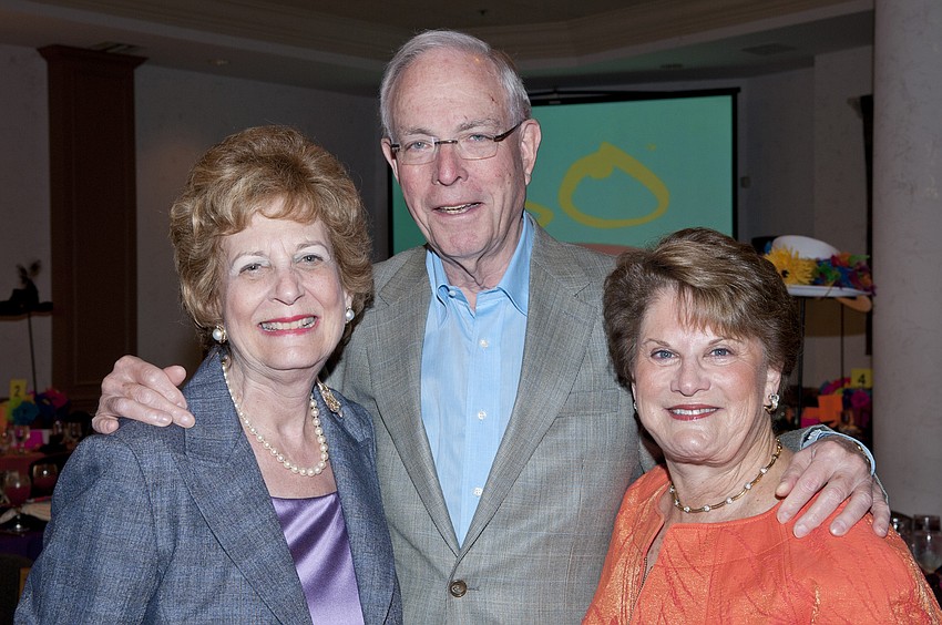 Genie and Les Aberson with Fran Lambert