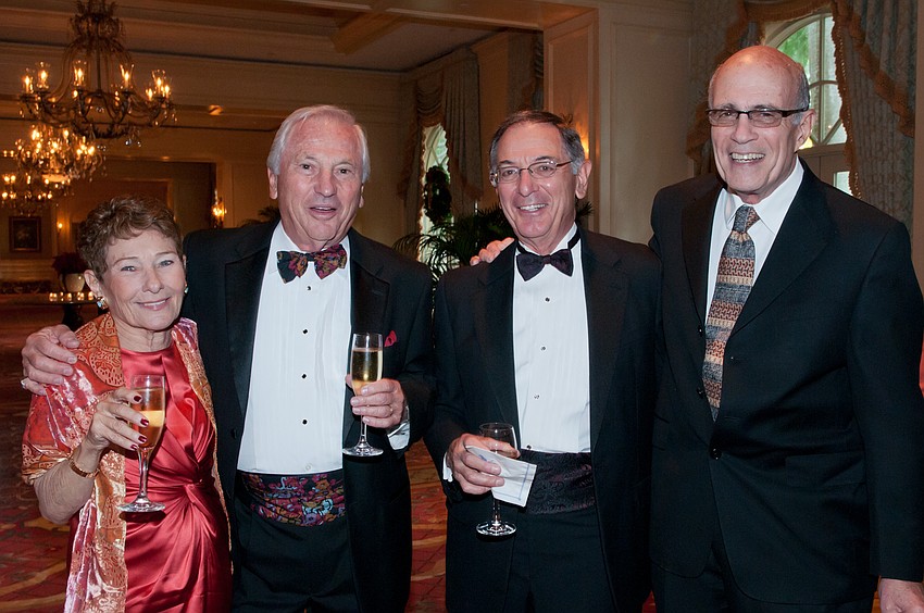 Yvette & Len Fishman with Bert Rapowitz and Mike Mesirov