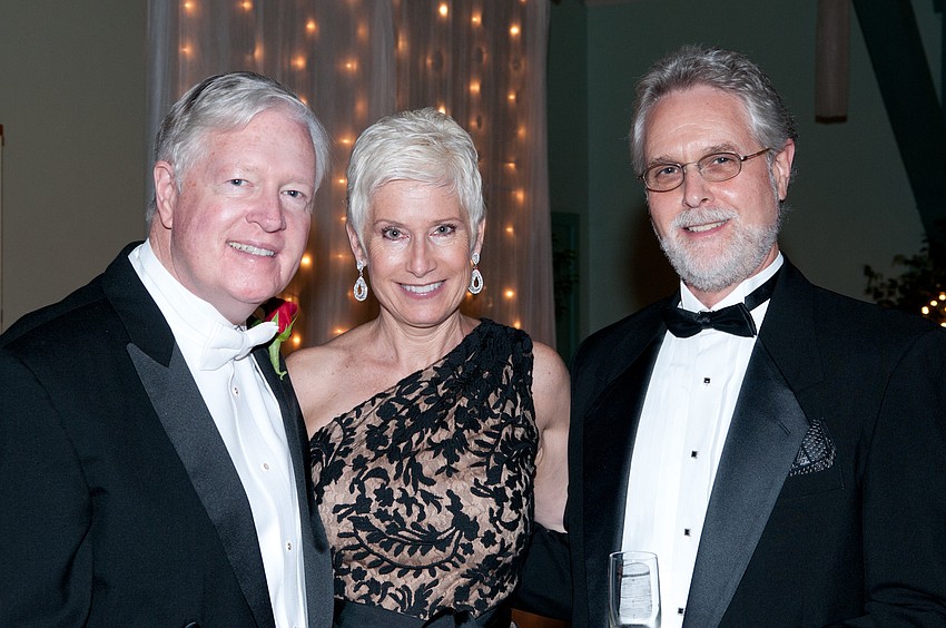 Nick and Danielle Gladding with Don Berg