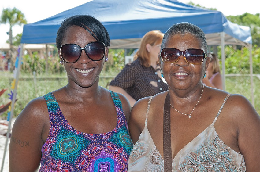 Saran Devaughn and Barbara Benson