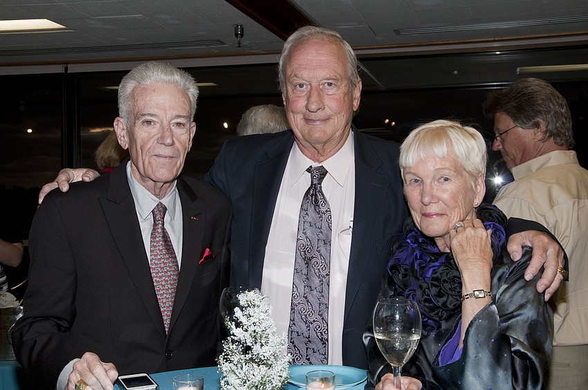 Doug Logan with Fred and Ann Wurlitzer