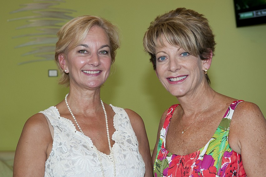Longboat Key Club's Director of Public Relations Sandra Rios and Director of Marketing Mary Kay Ryan