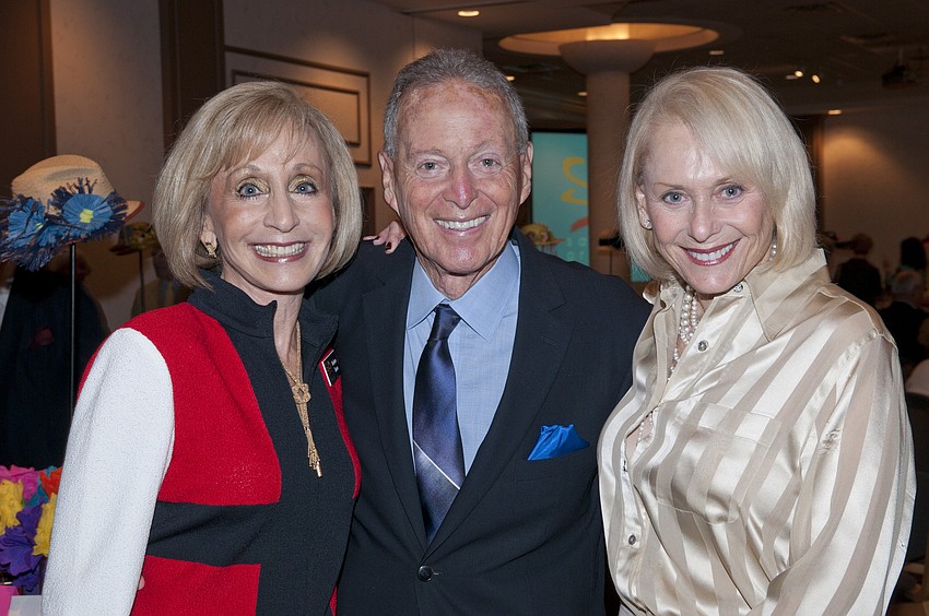 Barbara Simon with Malcolm and Sheri Stearn