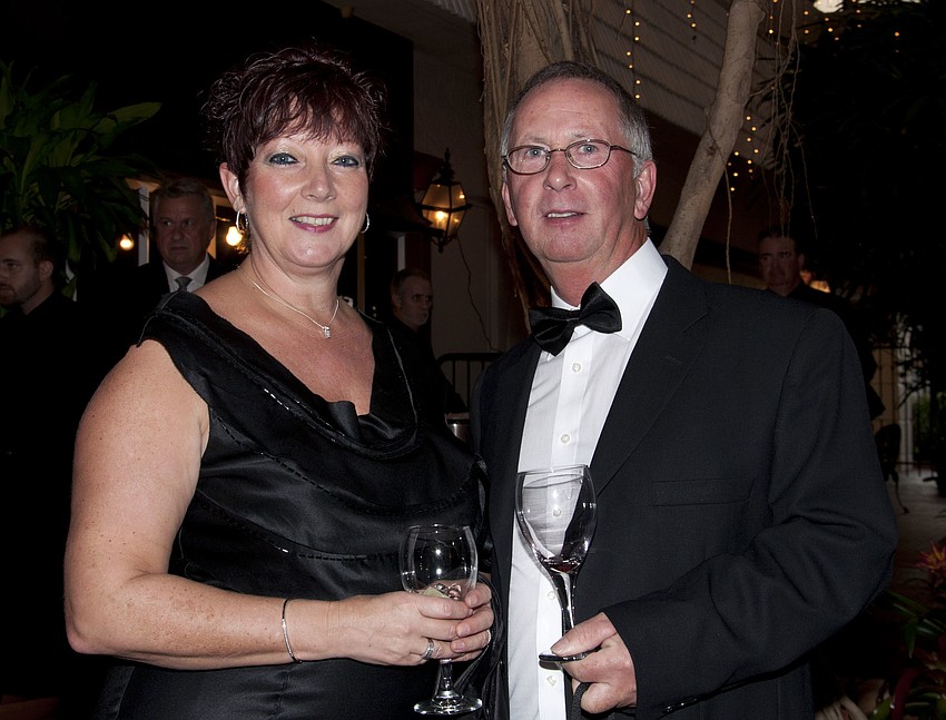 Sandra Woolnough and Nigel Day