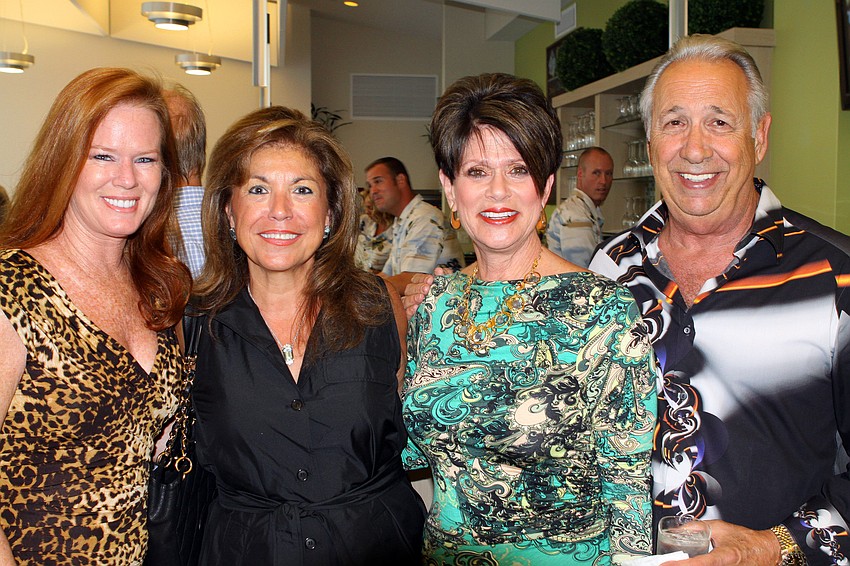 Terri Klauber, Denise Mei and Wendy and Jerry Feinstein