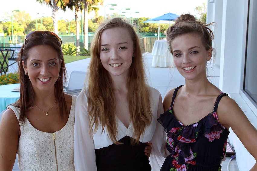 Annabel Sarrafan, Emily Smith and Eloise Hymas