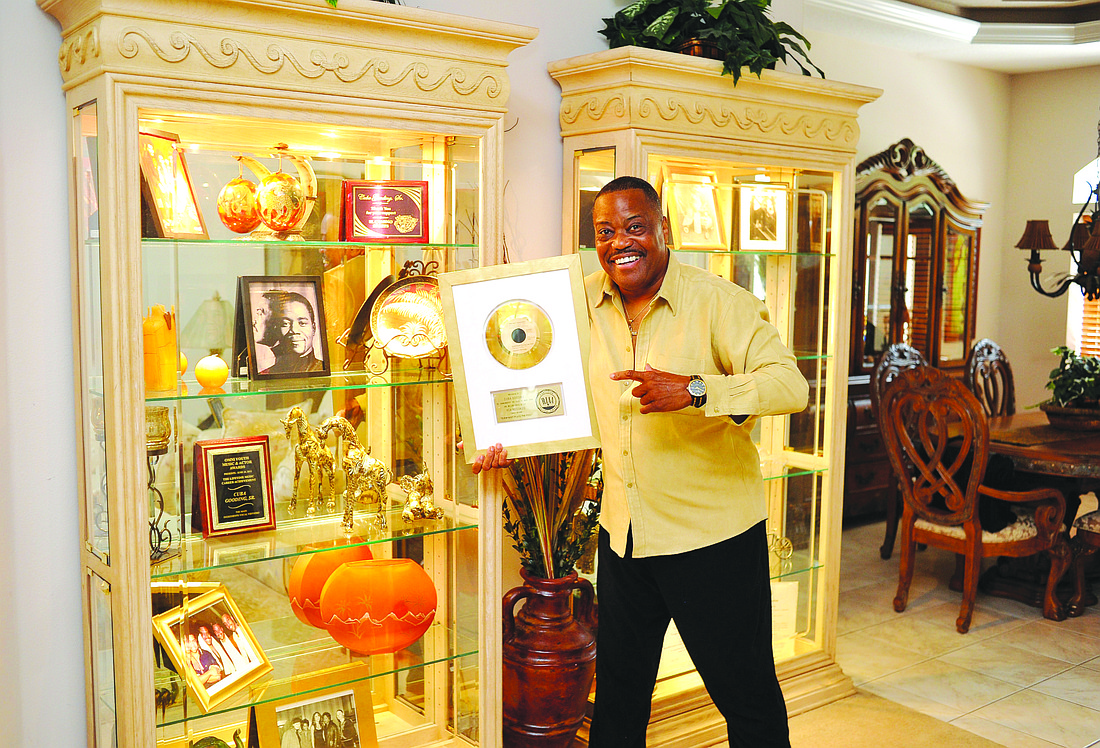 Cuba Gooding Sr., pictured in his Flagler Beach home, in a file photo from July 2014.