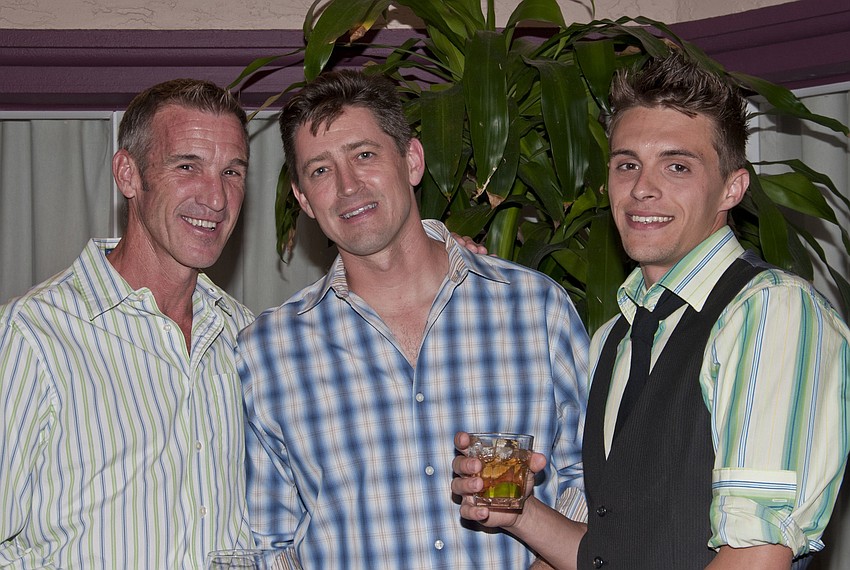 Scott James, Jason Cross and Joel Brooks