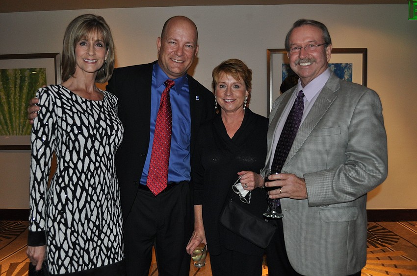 Judy and Steve Altier with Janey and Jon Swift