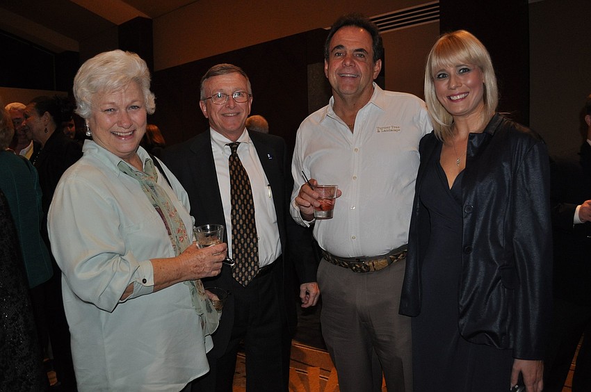 Doris and Dave Bassett with Darrell Turner and Lynn Ross