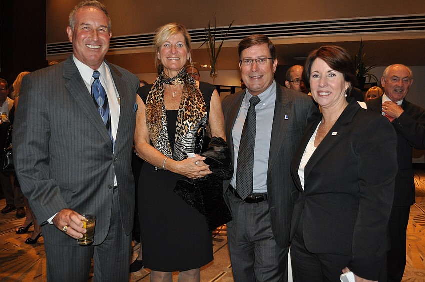 C.J. and Wendy Fishman with Steve Boone and Mary Slapp