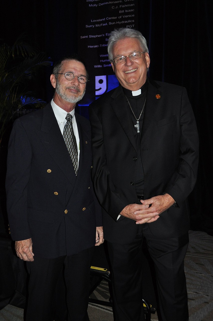 Bob Rosinsky and the Rev. Don Roberts