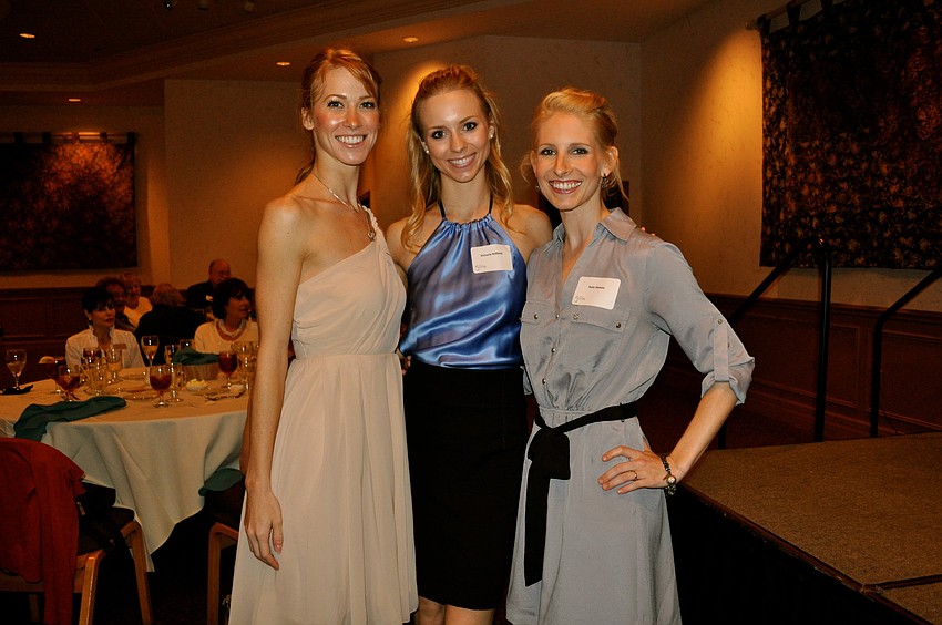 Sarasota Ballet dancers Danielle Brown, Victoria Hulland and Kate Walsh Honea