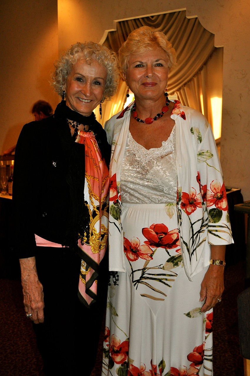 Sandy Cowing and Joan Mathews