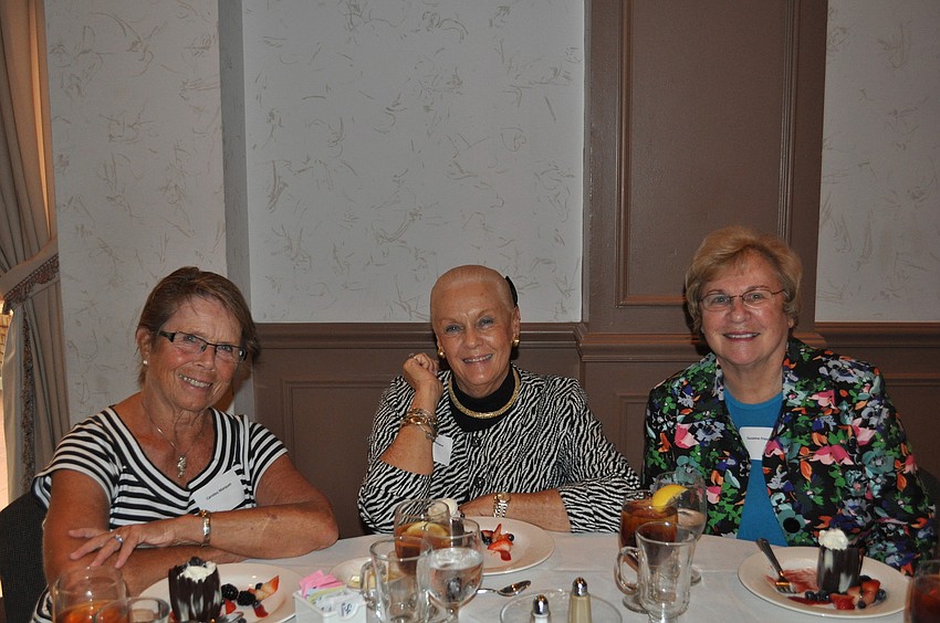Carolou Marquet, Sandy Drettmann and Suzanne Freund