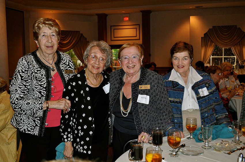 Paula Spitalny, Glenna Ackerman, Shirley Gilbert and Elaine Lieberman
