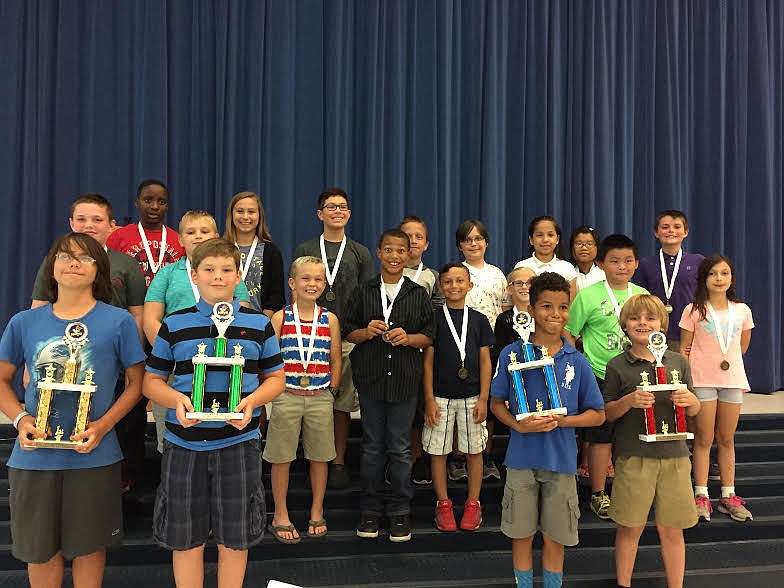 The Math Madness winners. Photo courtesy of Flagler Schools'   website