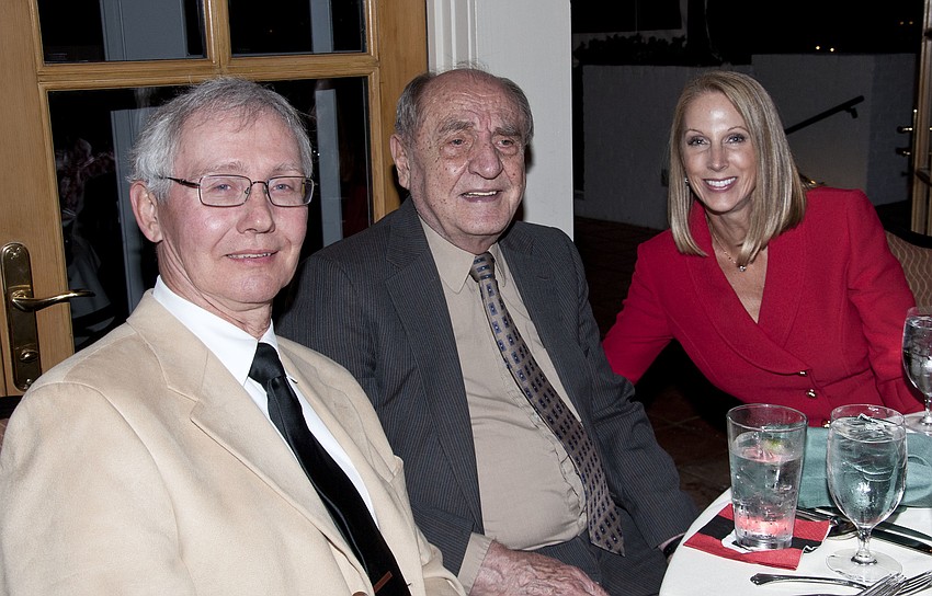 George Behring, Bob Drabik and Heather Clark